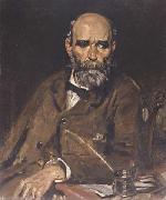 Sir William Orpen Michael Davitt MP Spain oil painting artist